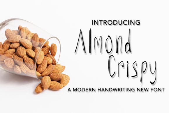 Almond Crispy: Sweet and Simple Handwritten Lettering That Tells a Story
