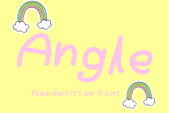 Angle: A Sweet and Friendly Handwritten Font