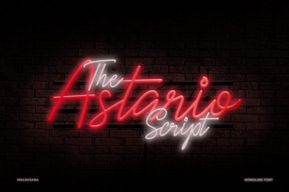 Astario: A Delicate Handwritten Font for Timeless Design