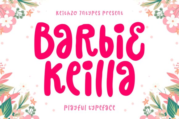 Barbie Keilla: A Sweet Handwritten Font for Designers