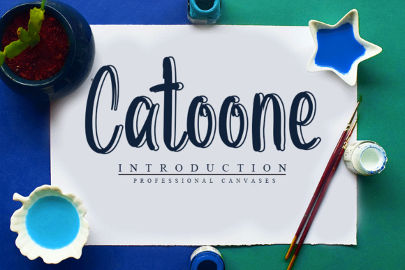 Catoone: A Warm Handwritten Font for Real-World Design