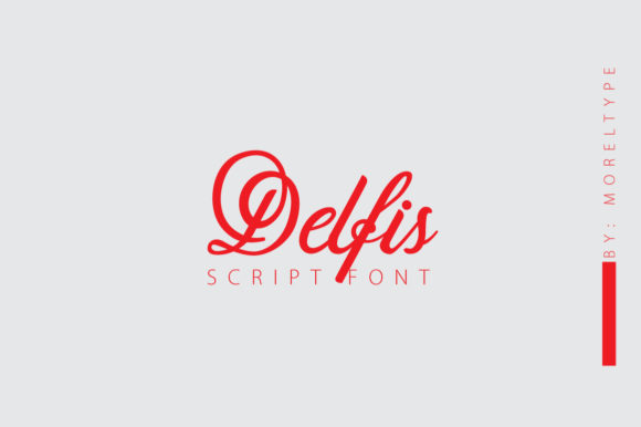 Delfis: A Flowing Handwritten Script Font
