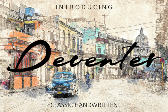 Deventer: A Handwritten Font That Balances Elegance and Readability
