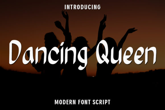 Discovering the Charm of Dancing Queen: Where Handwritten Warmth Meets Design Versatility