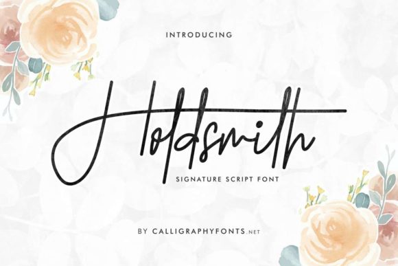 Holdsmith: A Strategic Choice in Handwritten Typography
