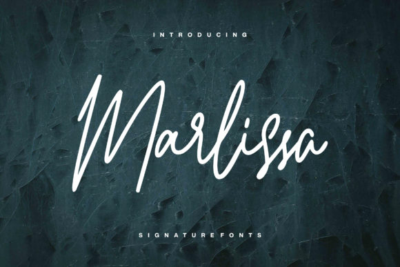 Marlissa: A Flowing Handwritten Font with Elegant Character