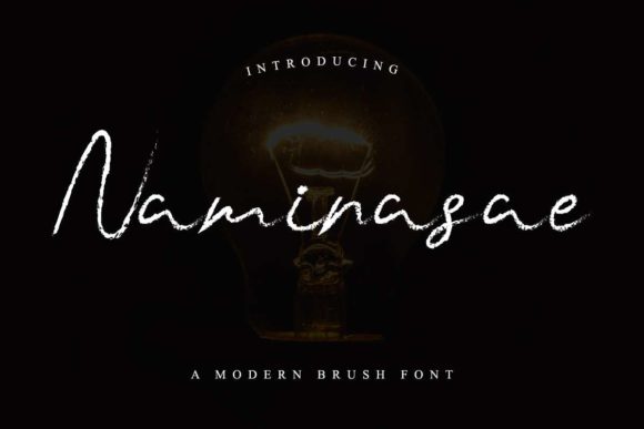 Naminasae: A Delicate Handwritten Font for Refined Creative Projects