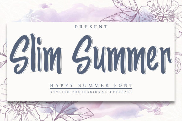 Slim Summer: A Friendly Handwritten Font With Hidden Depths You Might Be Missing