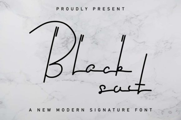 When Letters Dance: The Quiet Confidence of Black Suit and the Handwritten Font Revival